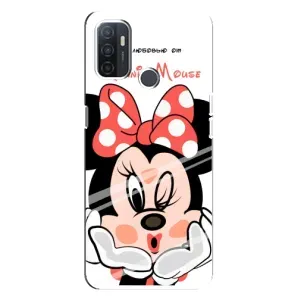 Чехол с рисунком «Minni Mouse» для OPPO A32