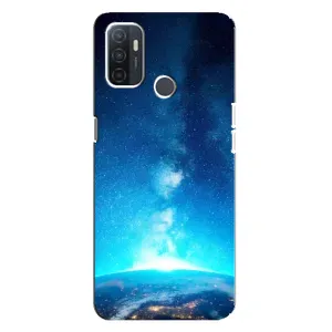 Чехлы КОСМОС для Oppo A32 (Млечный путь)