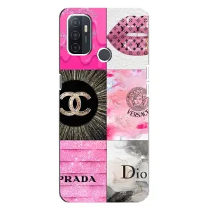 Чехол (Dior, Prada, YSL, Chanel) для Oppo A32 (Модница)