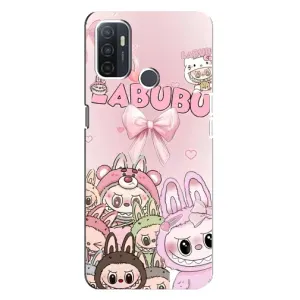 Чохол з принтом Лабубу для Oppo A32 (Монстри Лабубу)