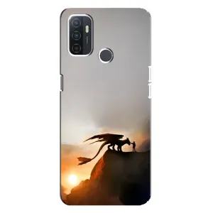 Чохол дракон Беззубик для Oppo A32 (Мультік Беззубик)