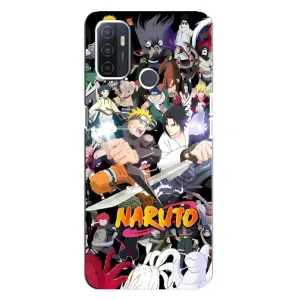 Купить Чехлы на телефон с принтом Anime для Oppo A32 (Наруто постер)