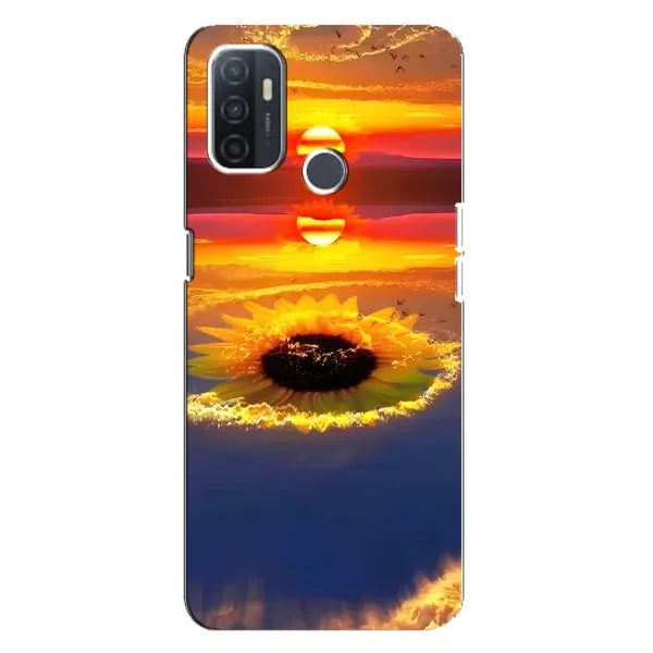Чехол с рисунком «Небо подсолнух» для OPPO A32 Чехол с рисунком «Небо подсолнух» для OPPO A32