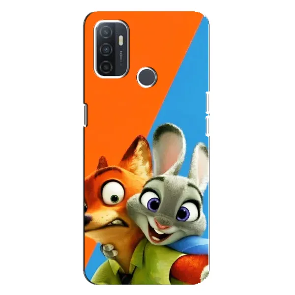 Чехол с рисунком «Ник и Хопс» для OPPO A32