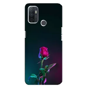 Чехлы с принтом Розочки для Oppo A32 (Ночная роза)