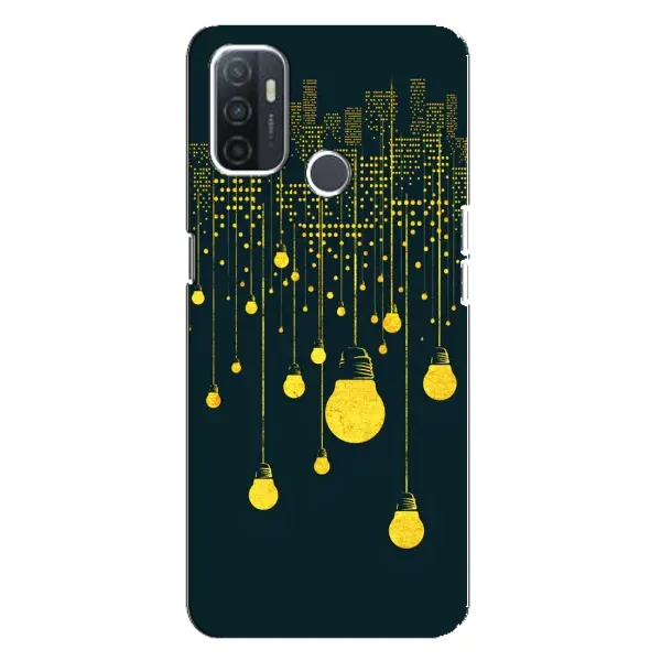 Чехол с рисунком «Ночной город» для OPPO A32 Чехол с рисунком «Ночной город» для OPPO A32