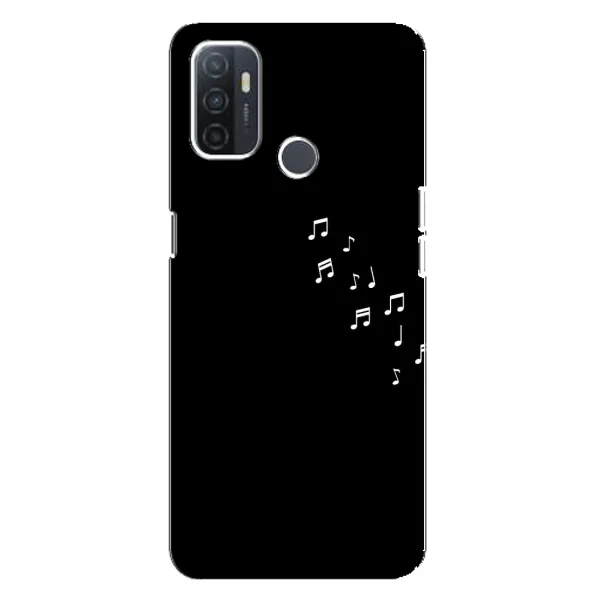 Чехол с рисунком «Ноты» для OPPO A32 Чехол с рисунком «Ноты» для OPPO A32