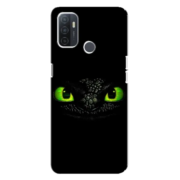 Чехол с рисунком «Глаза Беззубика» для OPPO A32 Чехол с рисунком «Глаза Беззубика» для OPPO A32