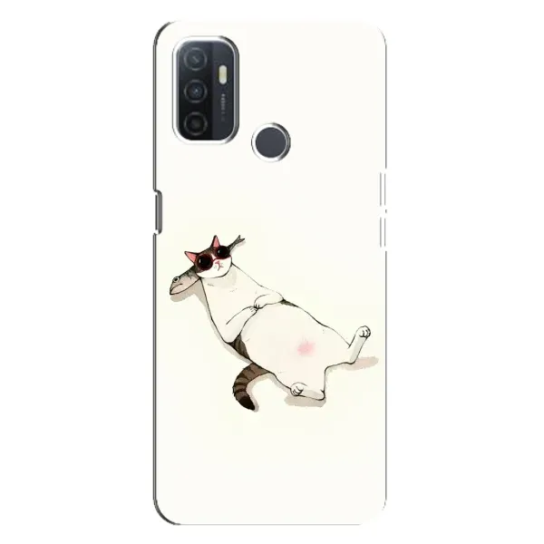 Чехол с рисунком «Отдых» для OPPO A32 Чехол с рисунком «Отдых» для OPPO A32
