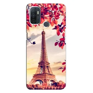 Чехол с Эйфелевой башней на Oppo A32 (Paris photo)