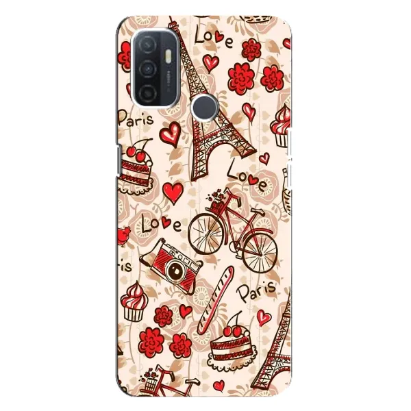 Чехол с рисунком «Париж мечта» для OPPO A32 Чехол с рисунком «Париж мечта» для OPPO A32