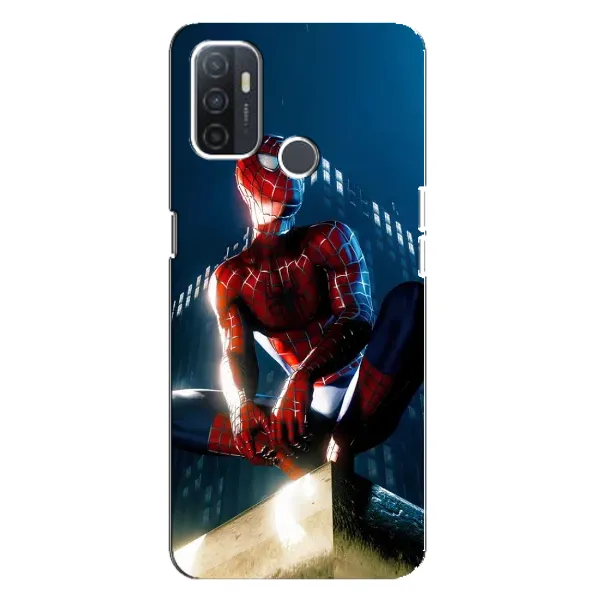 Чехол с рисунком «Паук на доме» для OPPO A32 Чехол с рисунком «Паук на доме» для OPPO A32