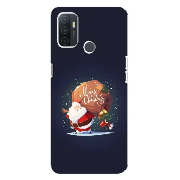 Чехол с рисунком «Подарки от Санты» для OPPO A32 Чехол с рисунком «Подарки от Санты» для OPPO A32