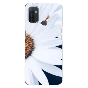 Чехол с ромашками на Oppo A32 (Пол ромашки)