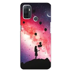 Силиконовые Чехлы Любимому человеку для Oppo A32 (Шарики в небе)