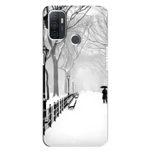 Чохли на Новий Рік Oppo A32 (Снігом замело)