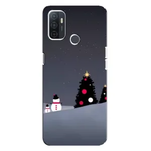 Чохли на Новий Рік Oppo A32 (Сніговички)