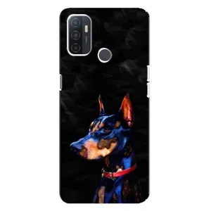 Бампер для Oppo A32 з картинкою "Песики" (Собака Мопсік)