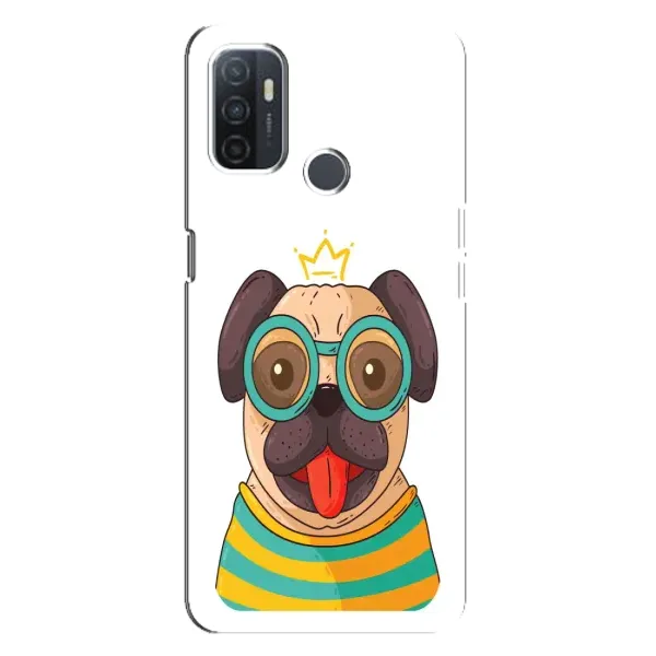 Чехол с рисунком «Собака Король» для OPPO A32 Чехол с рисунком «Собака Король» для OPPO A32