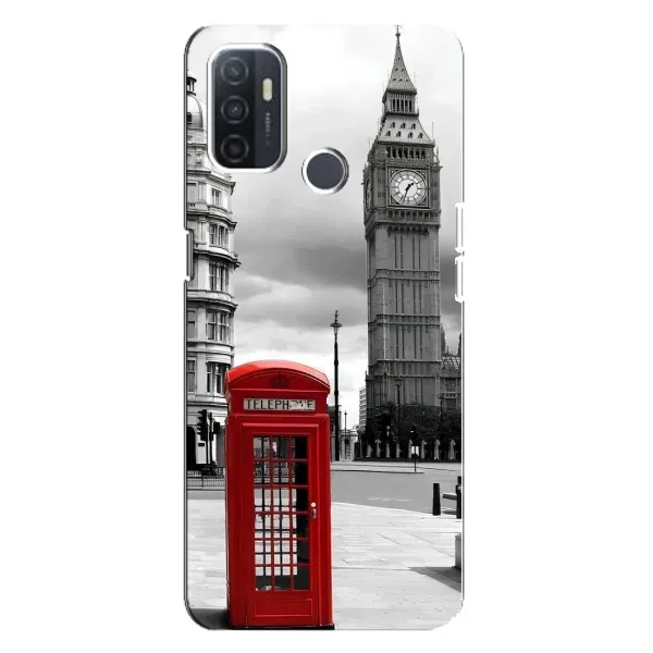 Чехол с рисунком «TELEPHONE» для OPPO A32