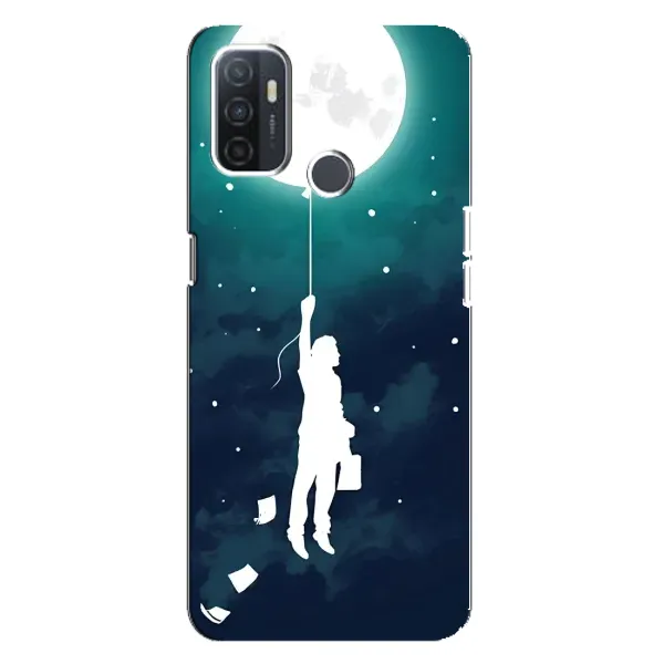 Чохол з малюнком «To The moon» для OPPO A32 Чохол з малюнком «To The moon» для OPPO A32