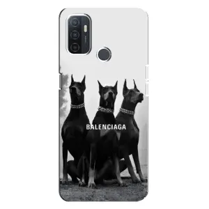 Чохол ДОБЕРМАН для Oppo A32 (Три добермана)