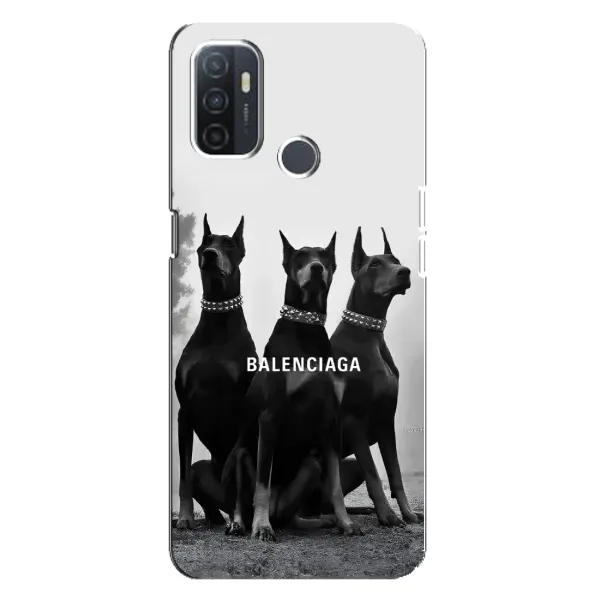 Чехол с рисунком «Три добермана» для OPPO A32