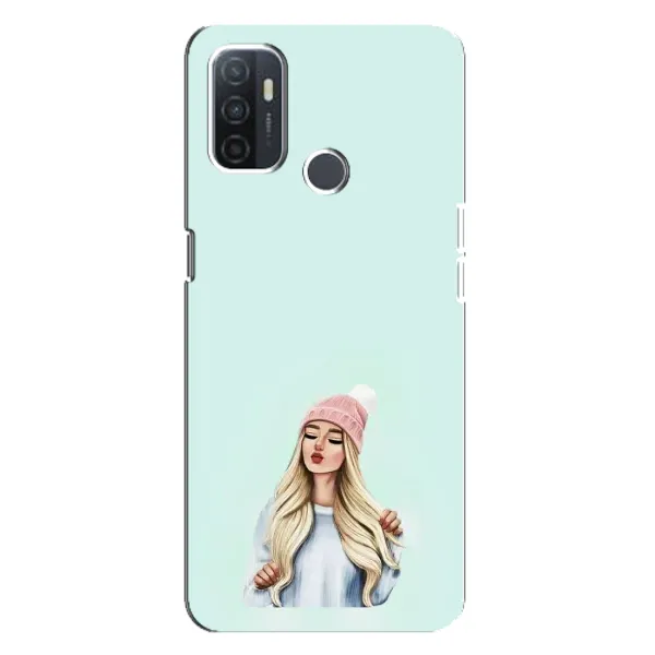 Чехол с рисунком «В шапке» для OPPO A32 Чехол с рисунком «В шапке» для OPPO A32