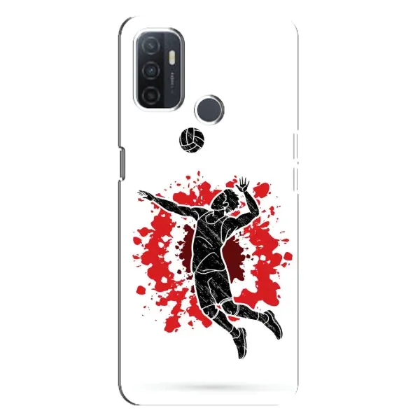 Чехол с рисунком «Волейболист» для OPPO A32 Чехол с рисунком «Волейболист» для OPPO A32