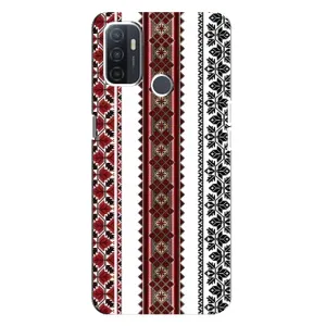 Силиконовый Чехол на Oppo A32 с картинкой Вышиванки (Вышиваночки)