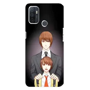 Чехол с персонажами АНИМЕ на Oppo A32 (Ягами вырос)