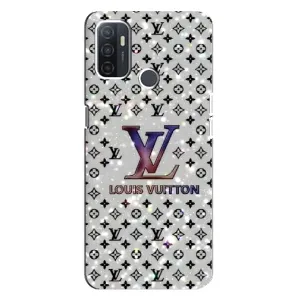 Чехол Стиль Louis Vuitton на Oppo A32 (Яркий LV)