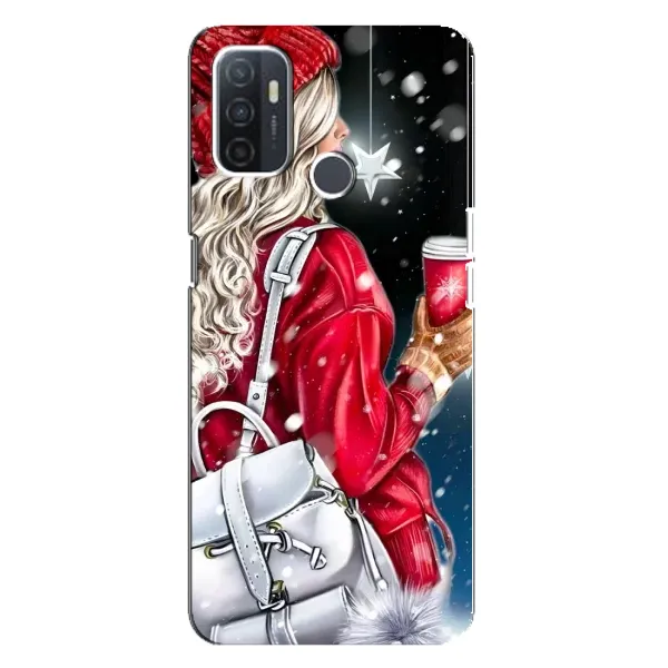 Чехол с рисунком «Зима пришла» для OPPO A32