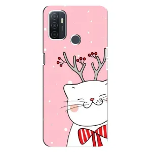 Чохол на тематику: Коти для OPPO A32 (Зимовий кіт)