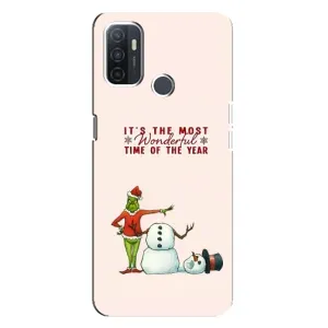 Чехол с рисунком «Злой Гринч» для OPPO A32