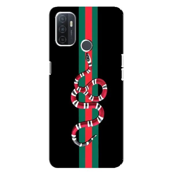 Чехол с рисунком «Змей Гуччи» для OPPO A32