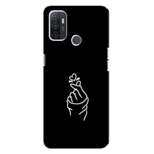 Чохол (Знак сердечка) для Oppo A32 (Знак Сердечка)