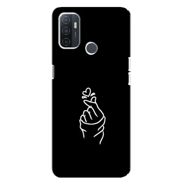 Чехол с рисунком «Знак Сердечка» для OPPO A32