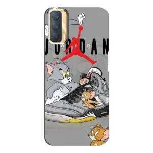 Силиконовый Чехол Nike Air Jordan на Оппо А33 (Air Jordan)