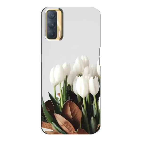 Чехол с рисунком «Букет тюльпанов» для OPPO A33