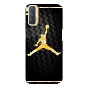 Силиконовый Чехол Nike Air Jordan на Оппо А33 (Джордан 23)