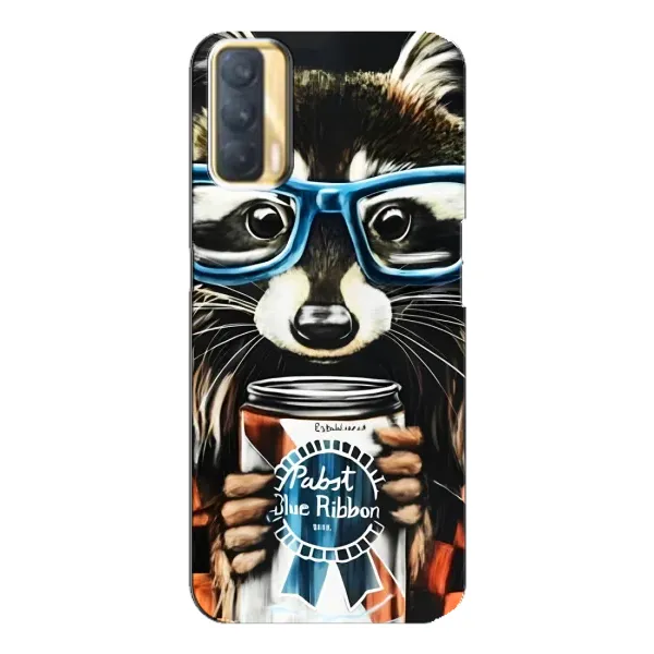 Чехол с рисунком «Енот в очках» для OPPO A33 Чехол с рисунком «Енот в очках» для OPPO A33