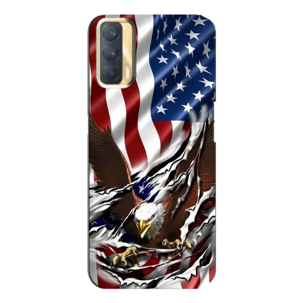 Чехол с рисунком «Флаг USA» для OPPO A33