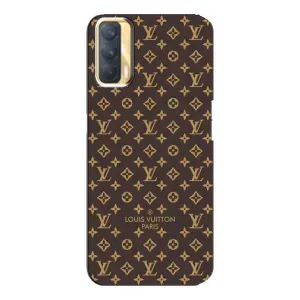 Чехол Стиль Louis Vuitton на Oppo A33 (Фон Луи Виттон)