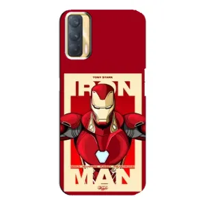 Чохол Супергерой Залізна Людина на Oppo A33 (Iron man)