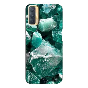 Чехол (Дорого -богато) на Oppo A33 (Изумруд)