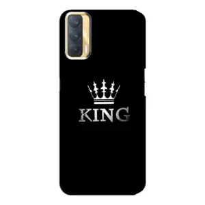 Чехол (Корона на чёрном фоне) для Оппо А33 (KING)