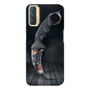 Чехол с рисунком «Кинжал КС ГО» для OPPO A33
