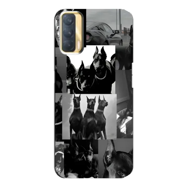 Чехол с рисунком «Коллаж Доберман» для OPPO A33 Чехол с рисунком «Коллаж Доберман» для OPPO A33