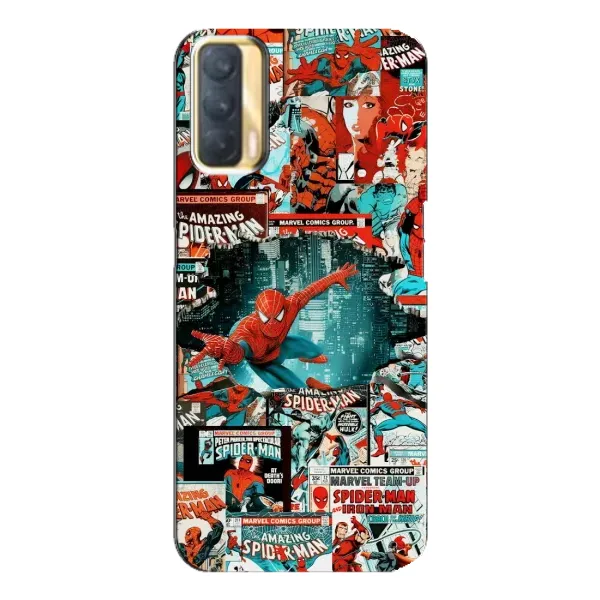 Чехол с рисунком «Комиксы Человек Паук» для OPPO A33 Чехол с рисунком «Комиксы Человек Паук» для OPPO A33